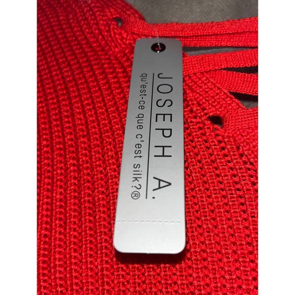 Joseph A Red Sweater - Picture 4 of 6